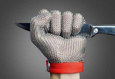 چین SS304 دستکش ضد زنگ مش سیم، فولاد ضد زنگ حلقه مش برای آشپزخانه تامین کننده