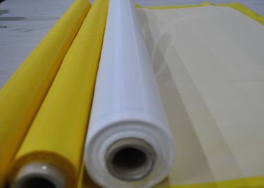43T-80 چاپ پلی استر چاپ ابریشم مش چاپ برای چاپ پارچه سفید / رنگ زرد